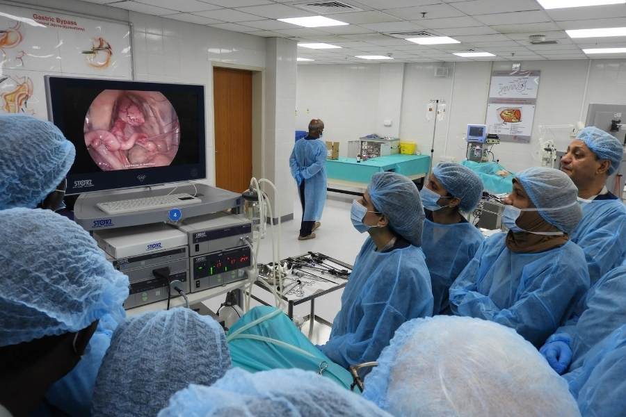 laparoscopic training courses centre UP